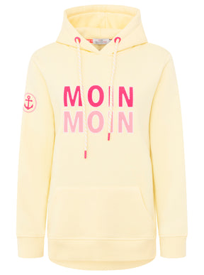Zwillingsherz - Hoodie "Moin Moin" - Gelb