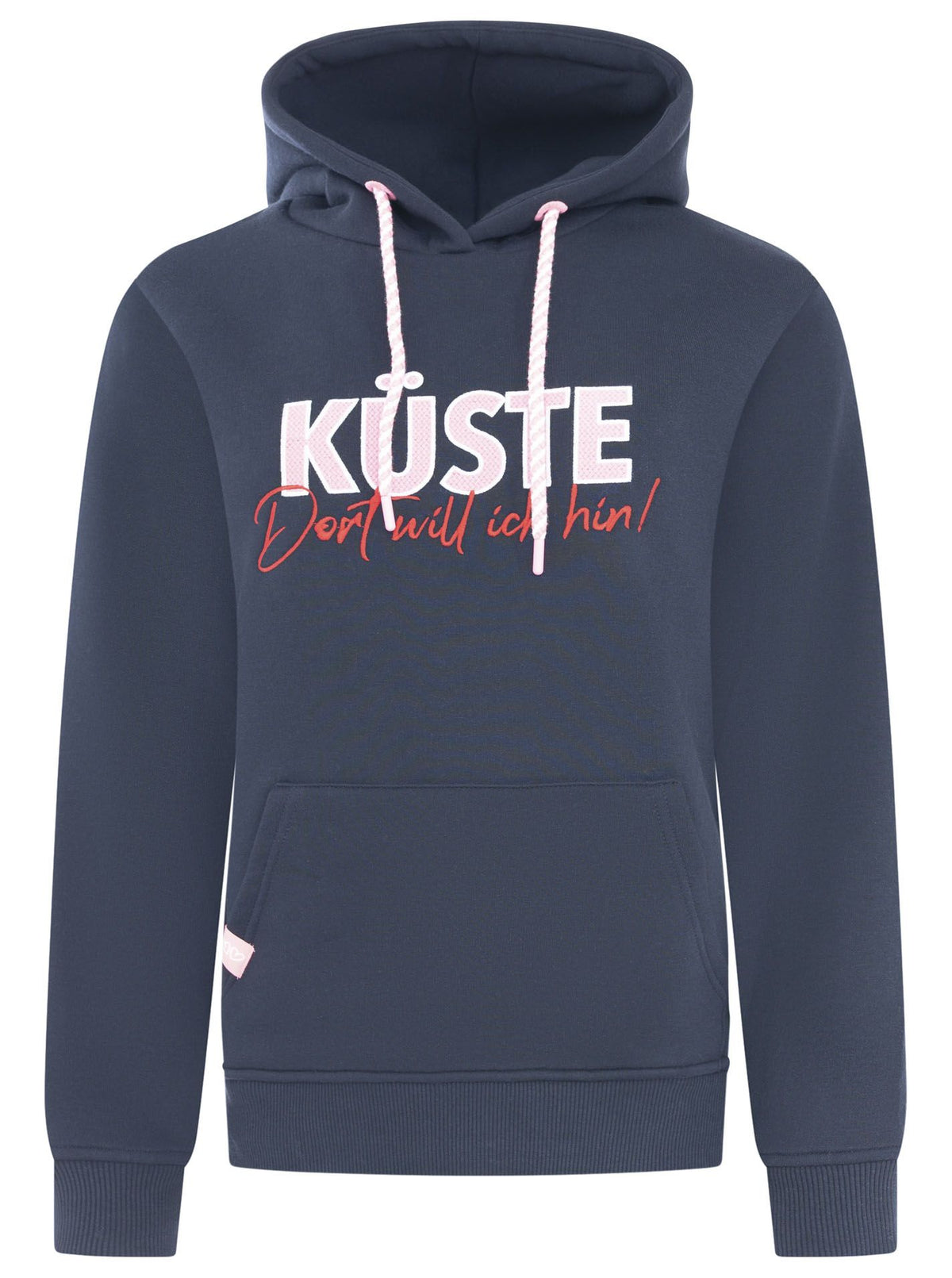 Zwillingsherz - Hoodie "Küste" - Blau
