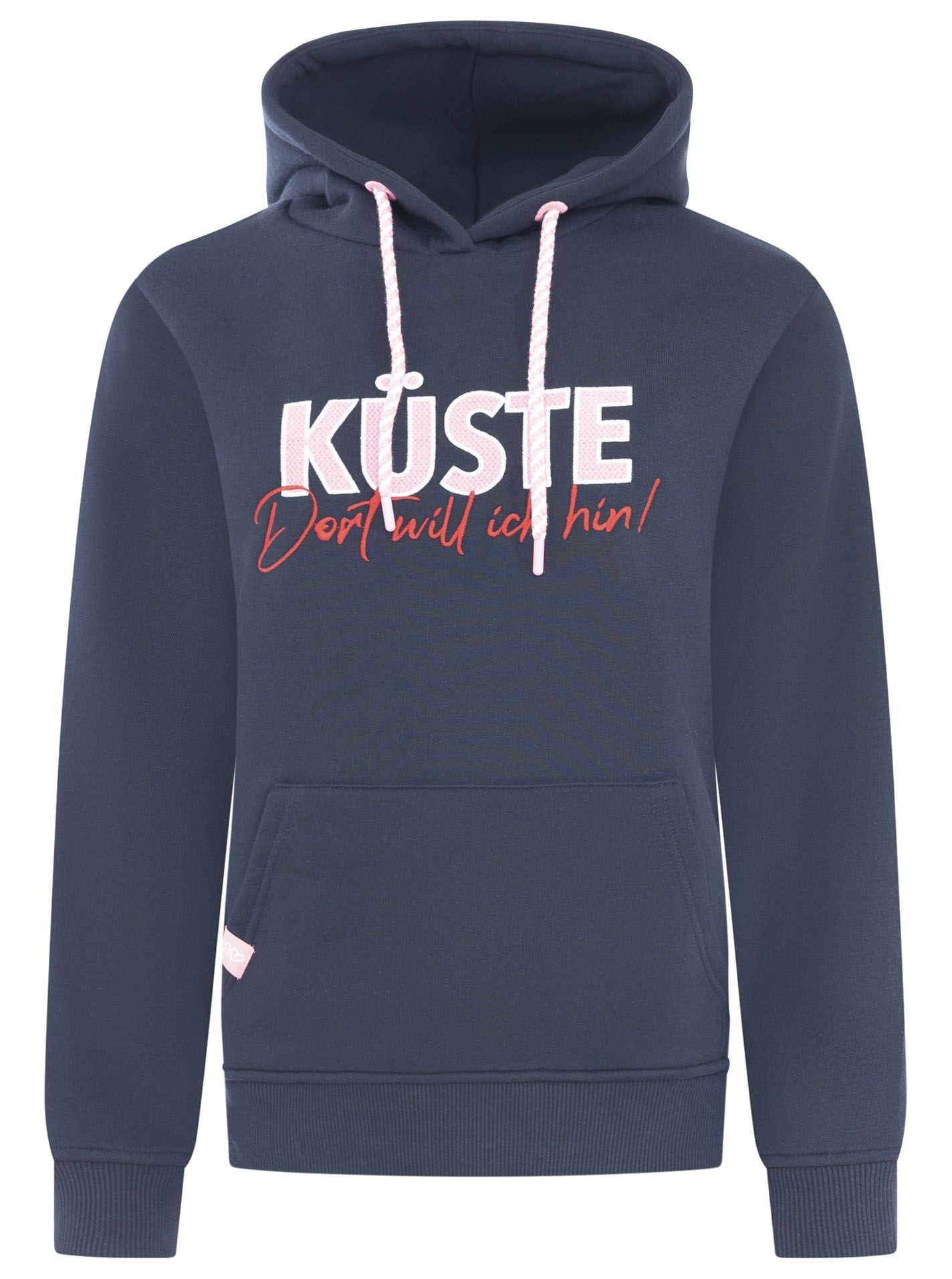 Zwillingsherz - Hoodie "Küste" - Blau
