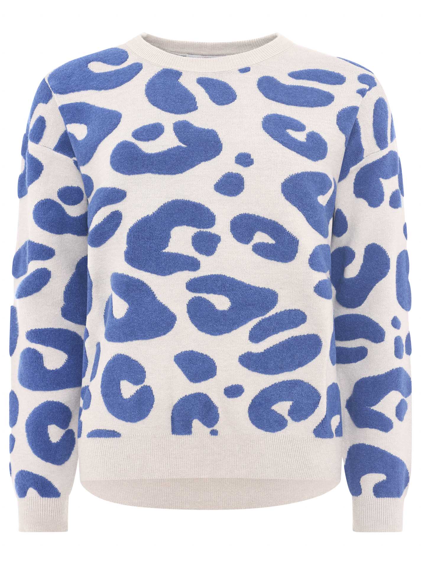 Zwillingsherz Leo Pullover - Blau (Super Sale Kein Umtausch)