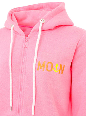 Zwillingsherz - Moin Sweat Zipper/Jacke - Pink