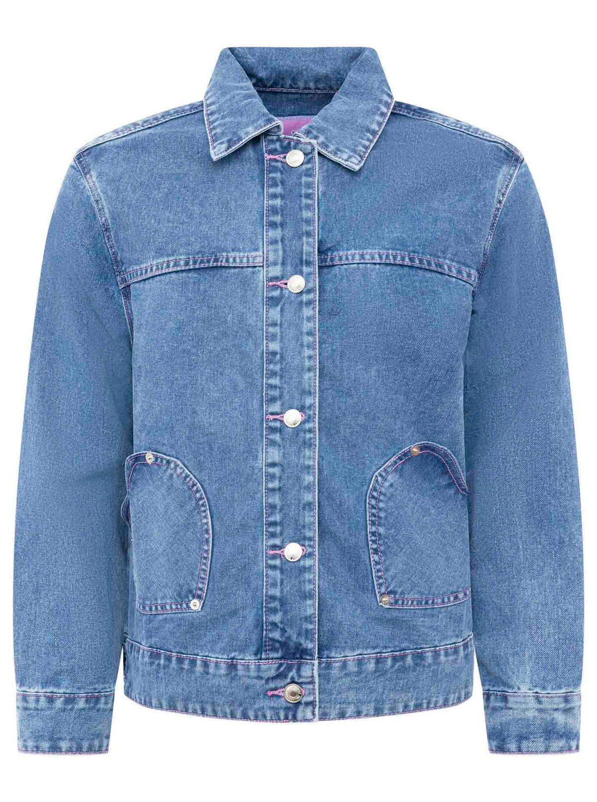 Zwillingsherz - Jeansjacke "Herz" - Blau