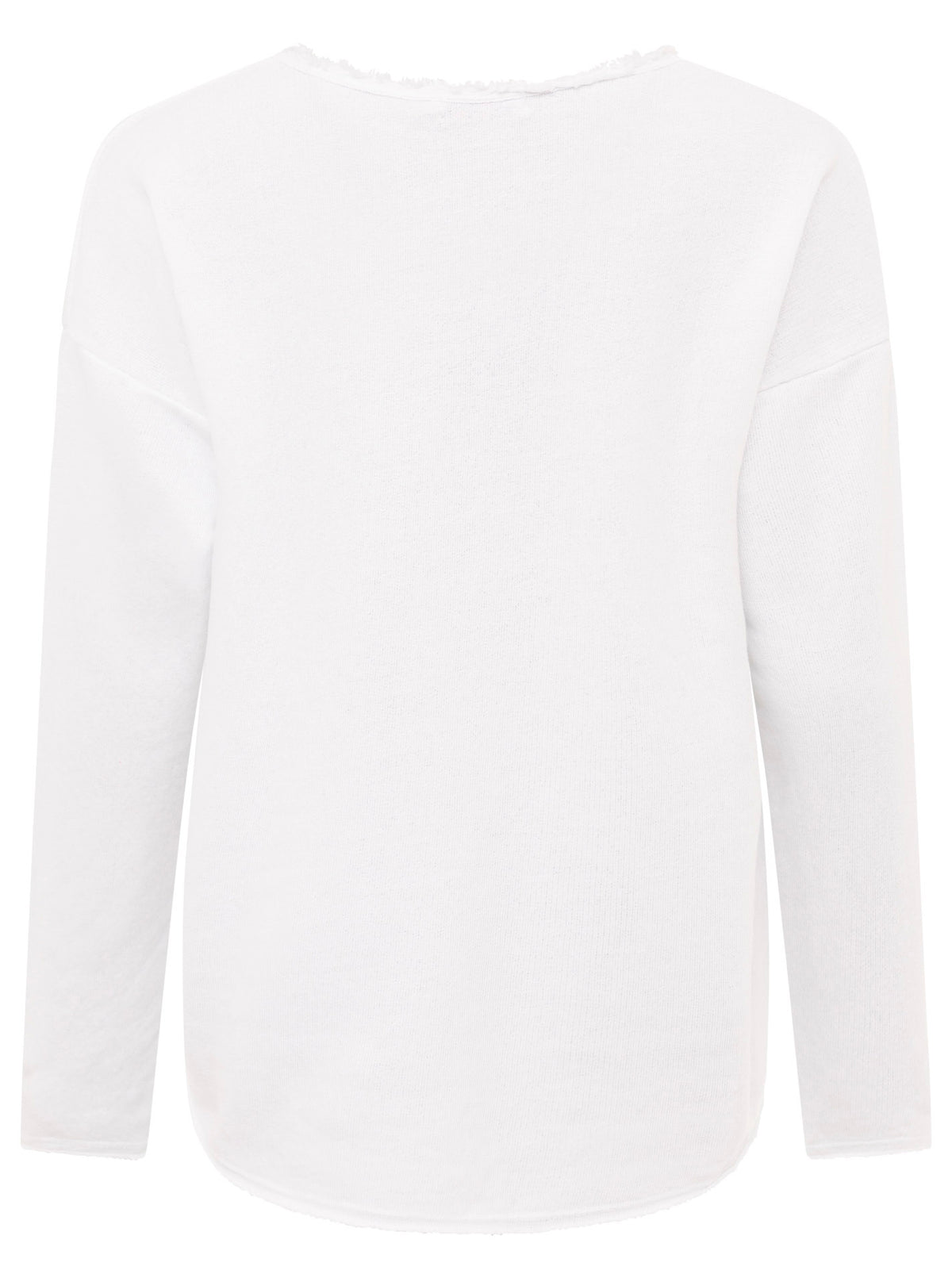 Zwillingsherz -  Sweatshirt "Positive Mind"- Weiß