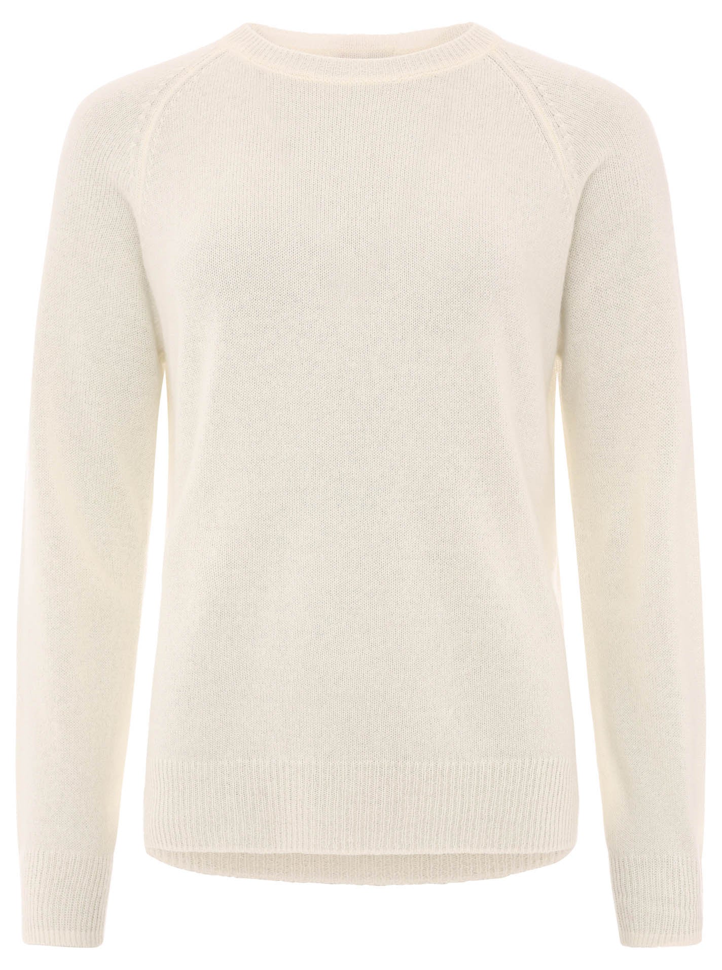 Zwillingsherz Kaschmir Pullover (100% Cashmere) - Wollweiß