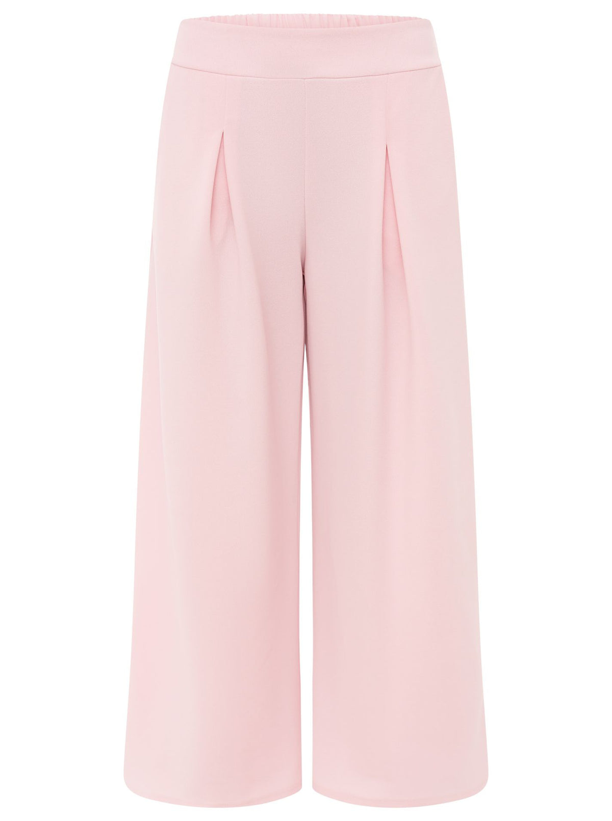 Zwillingsherz Oversize Stoffhose "Bundfalte" - Rosa