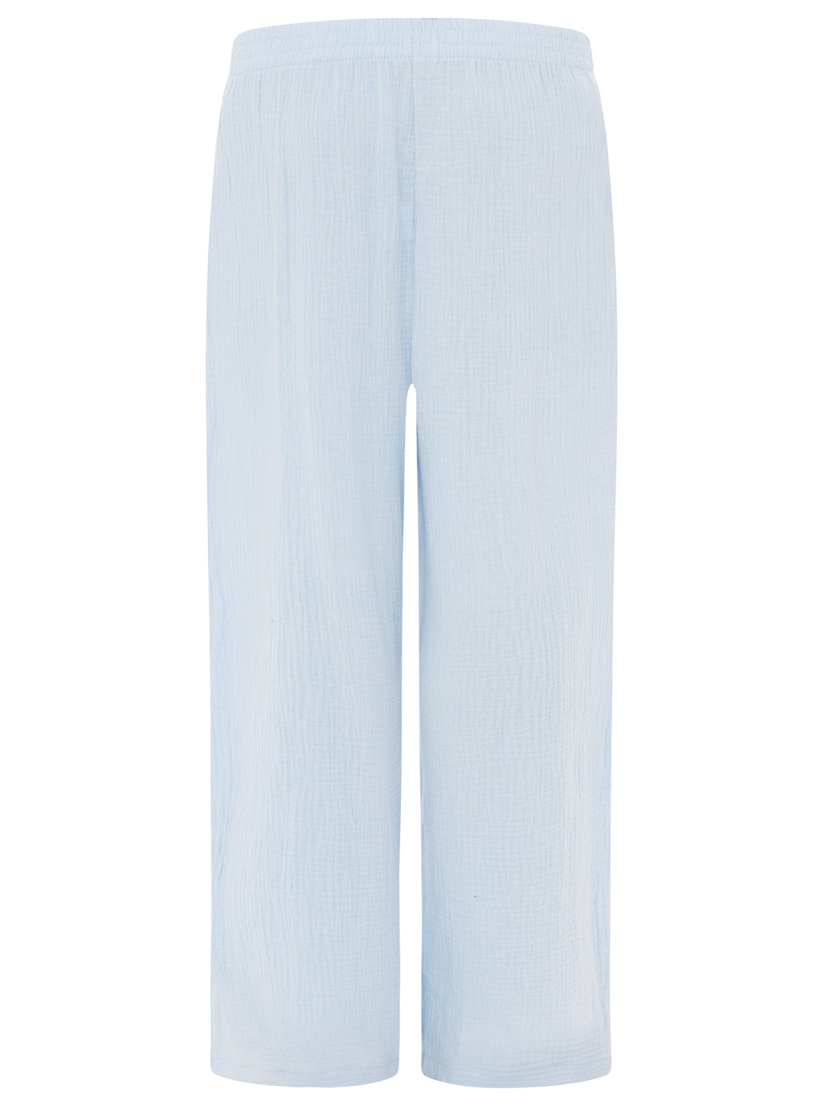 Zwillingsherz Musselin Hose - Hellblau