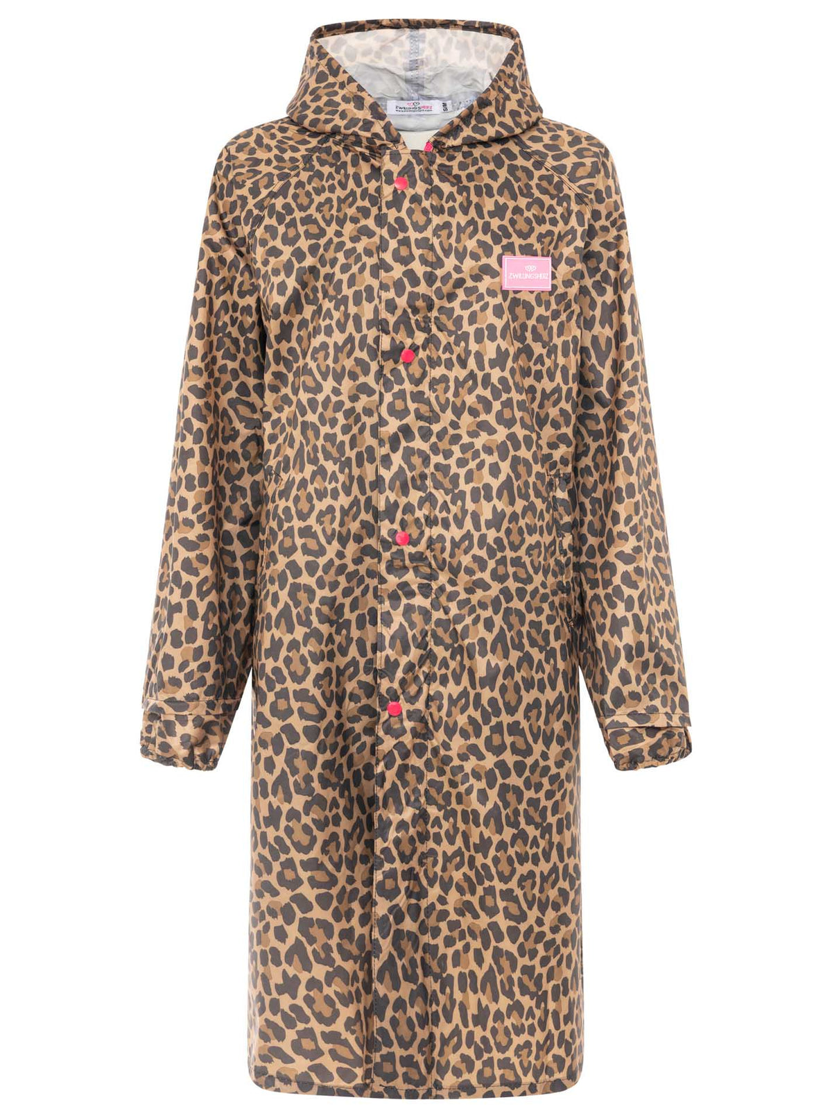 Zwillingsherz - Oversize Regenjacke Leo - Dunkelbeige