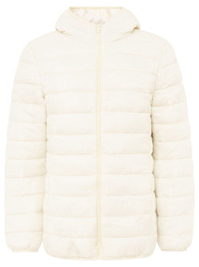 Zwillingsherz – Steppjacke Basic Herbst - Creme