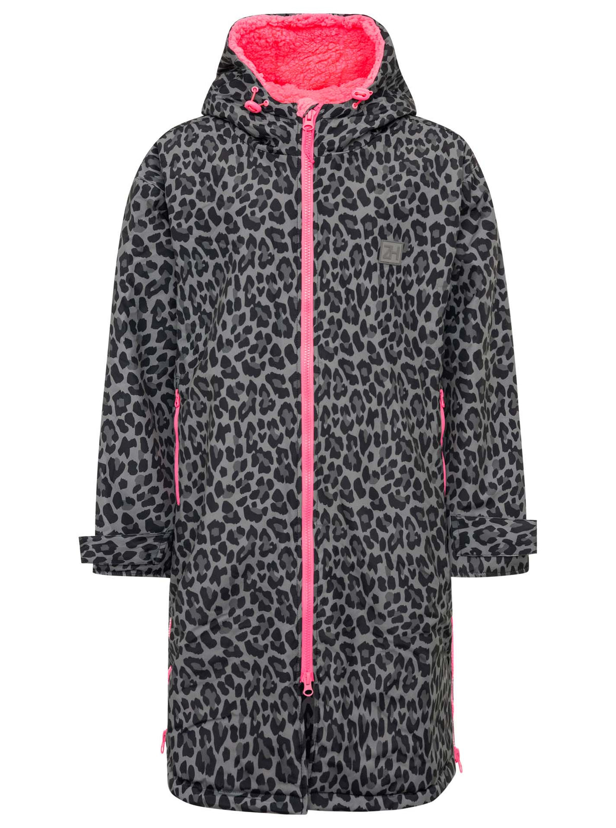 Zwillingsherz Oversize Windjacke Leo - Mittelgrau