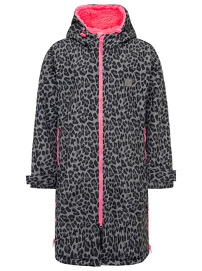 Zwillingsherz Oversize Windjacke Leo - Mittelgrau