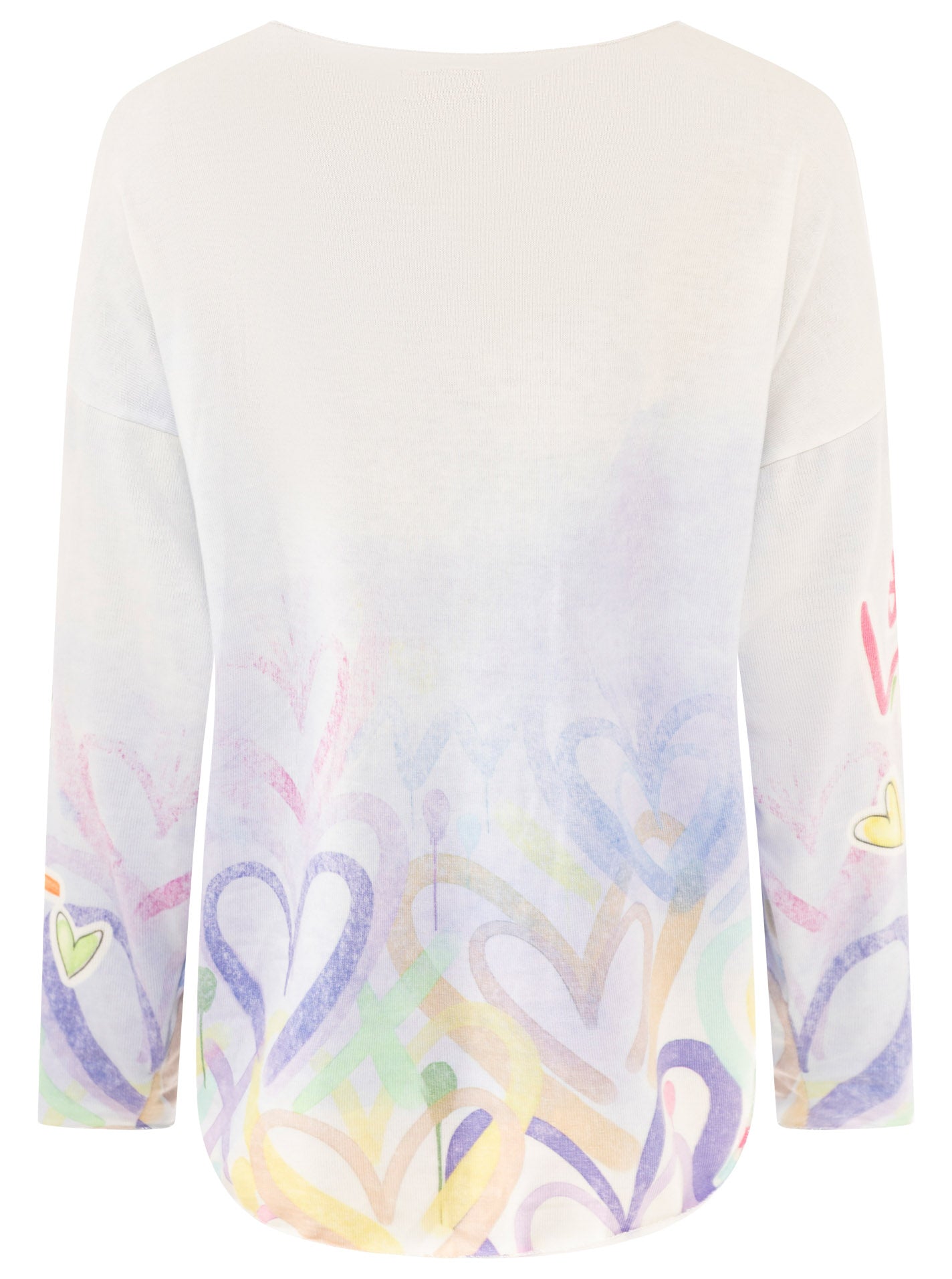 Zwillingsherz - Sweatshirt "Love is kind" - Blau