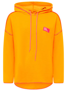 Zwillingsherz - Hoodie "Neon Farben" - Orange