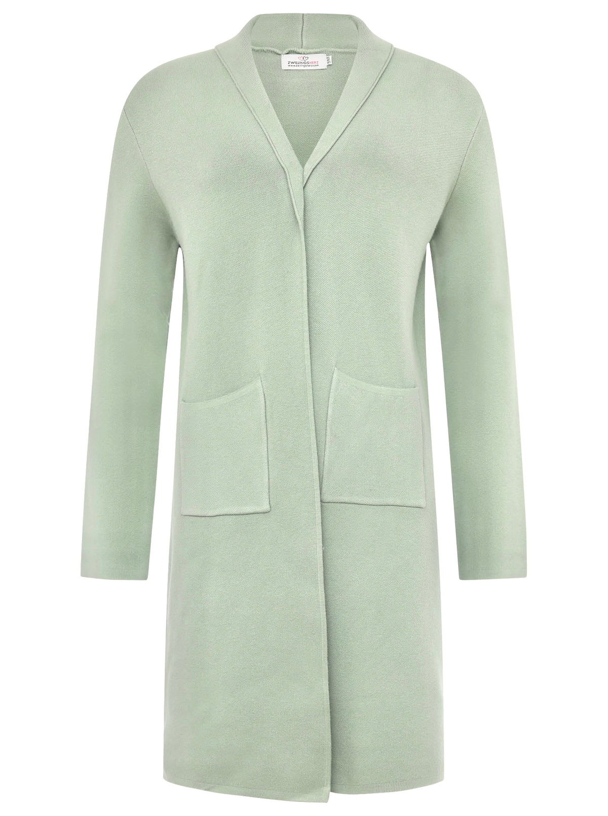 Zwillingsherz Strickjacke Jessy - Khaki
