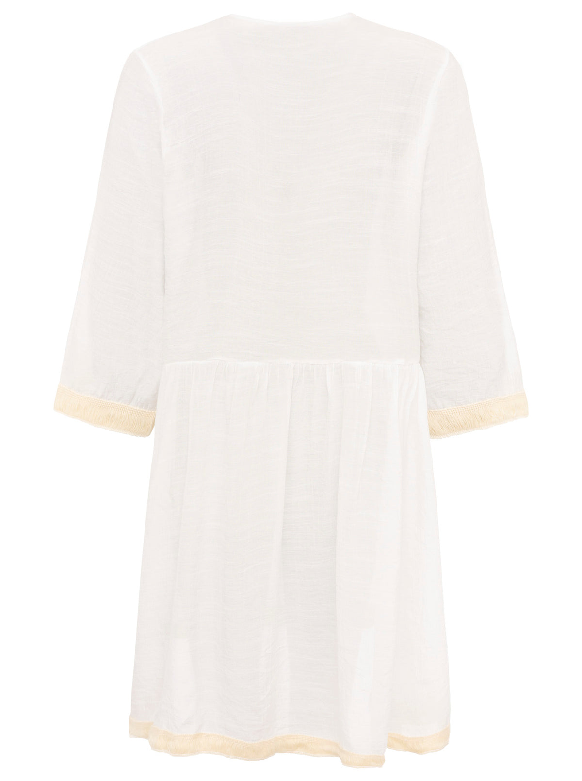 Zwillingsherz - Boho Kleid Summer - Weiß