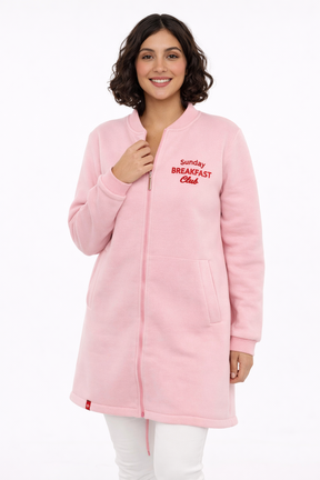 Zwillingsherz - Bombermantel "Sunday Breakfast" - Pink