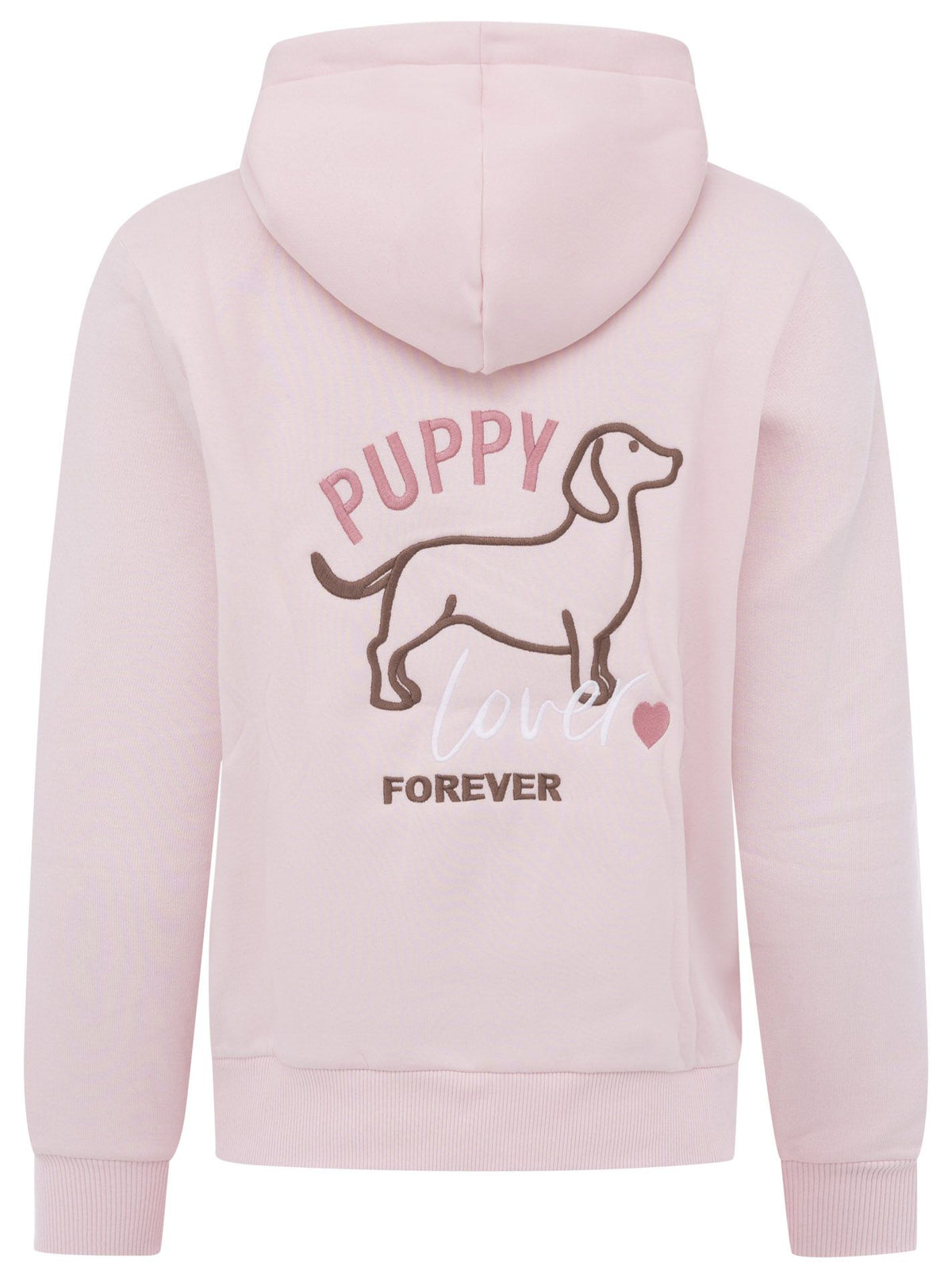 Zwillingsherz - Hoodiejacke "Dog Lover" - Pink