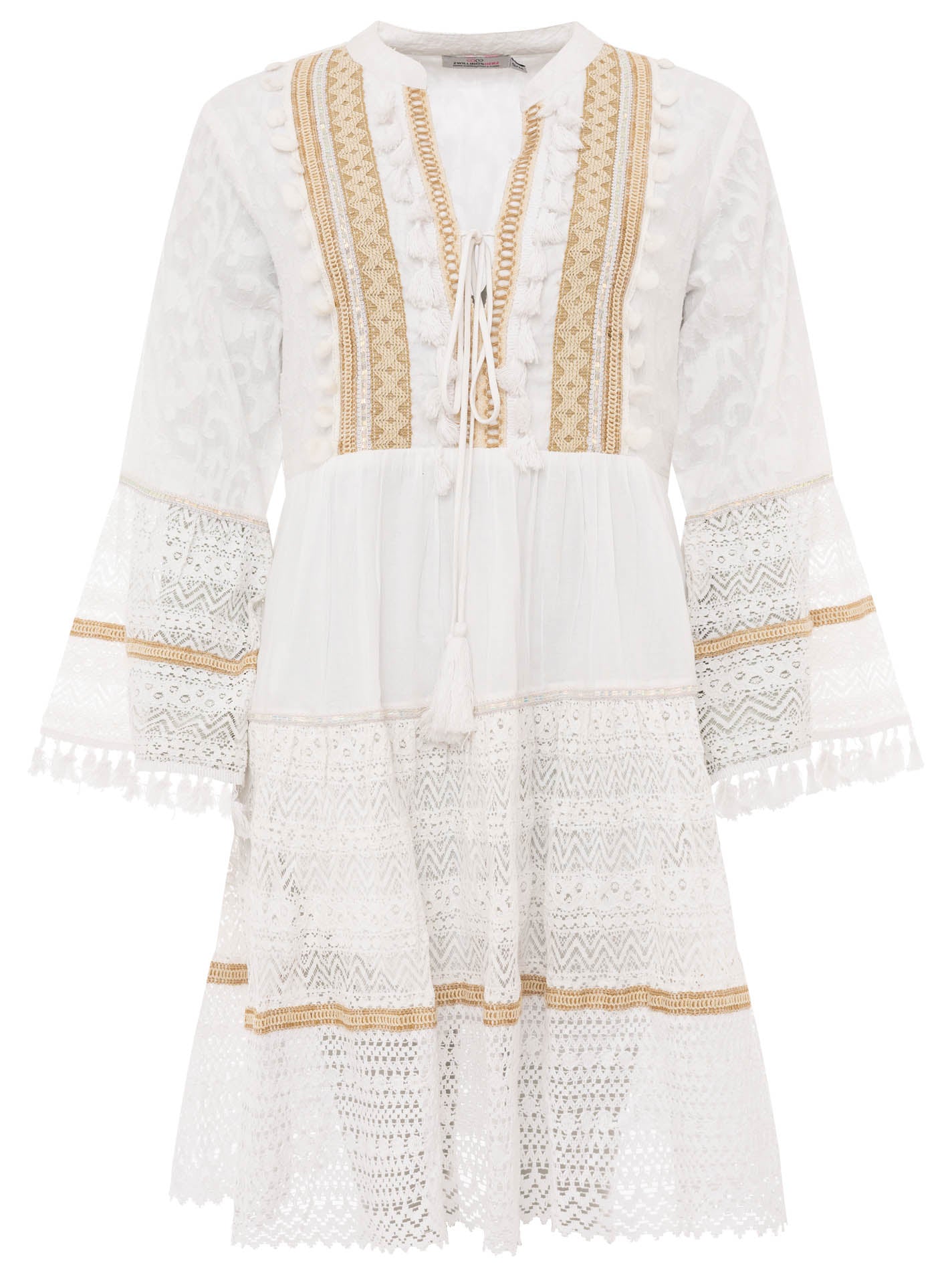 Zwillingsherz - Kleid "Beach Dream" - Beige