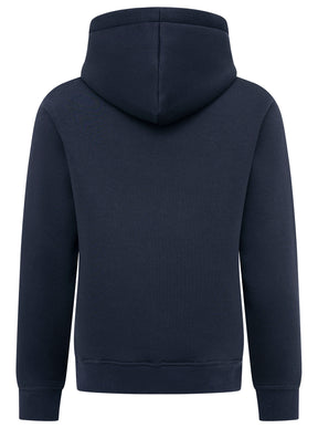 Zwillingsherz - Hoodie mit handgestrickten Anker - Dunkelblau/Marine (Neu)
