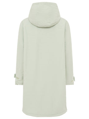 Zwillingsherz - Oversize Kuschel Windjacke - Salbei