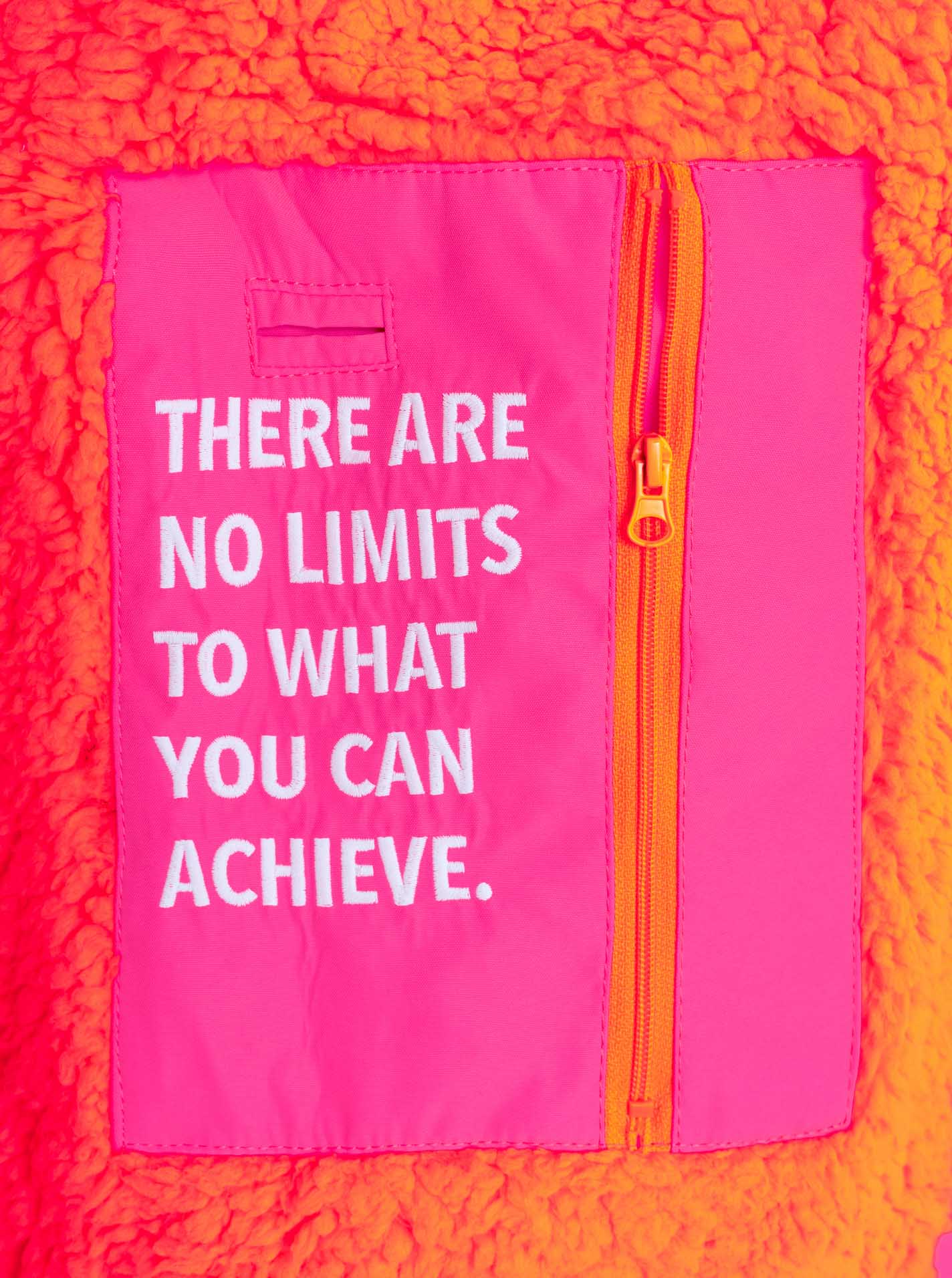 Zwillingsherz - Windjacke - Neonpink/Orange