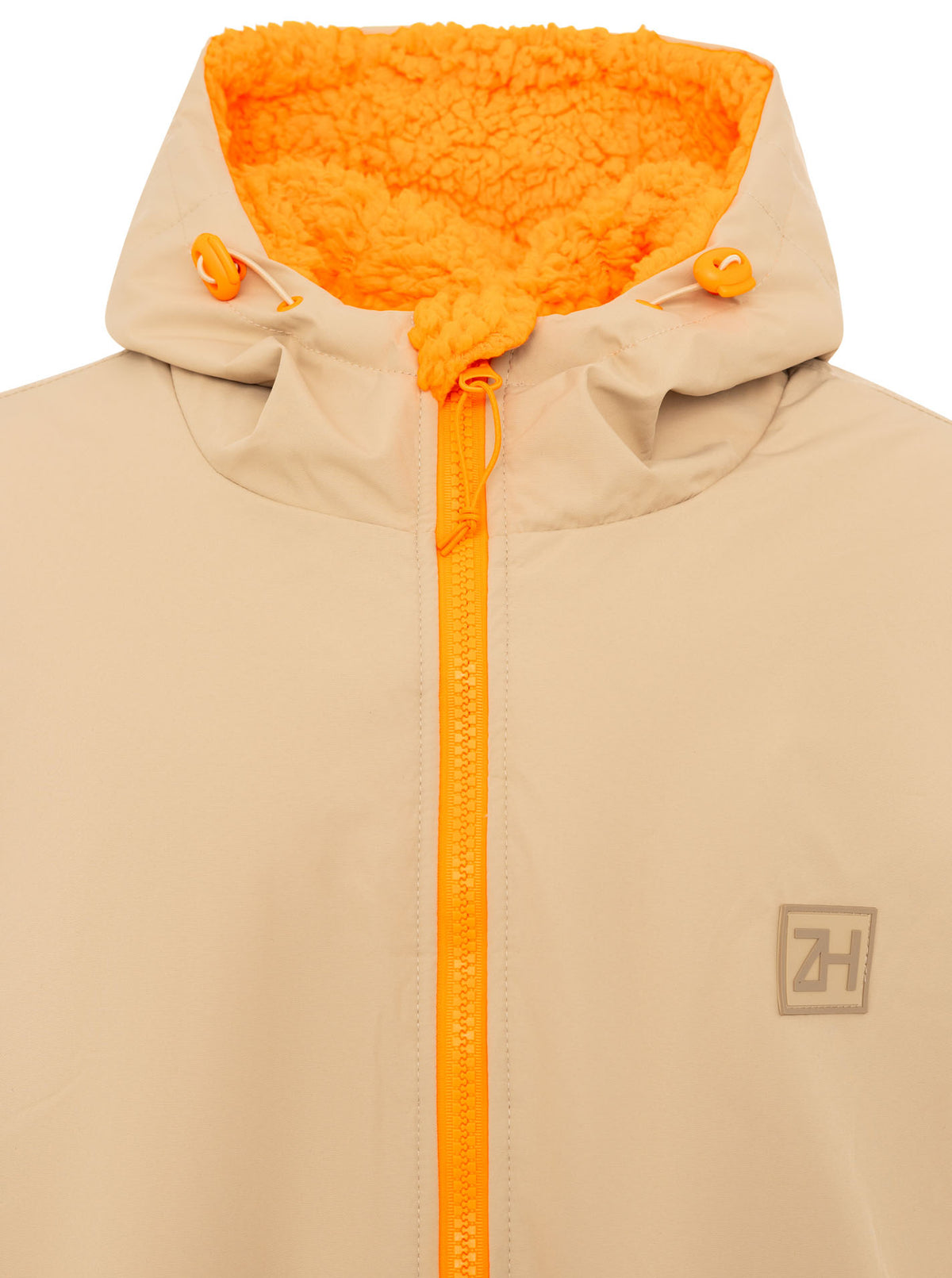 Zwillingsherz - Windjacke - Beige/Orange