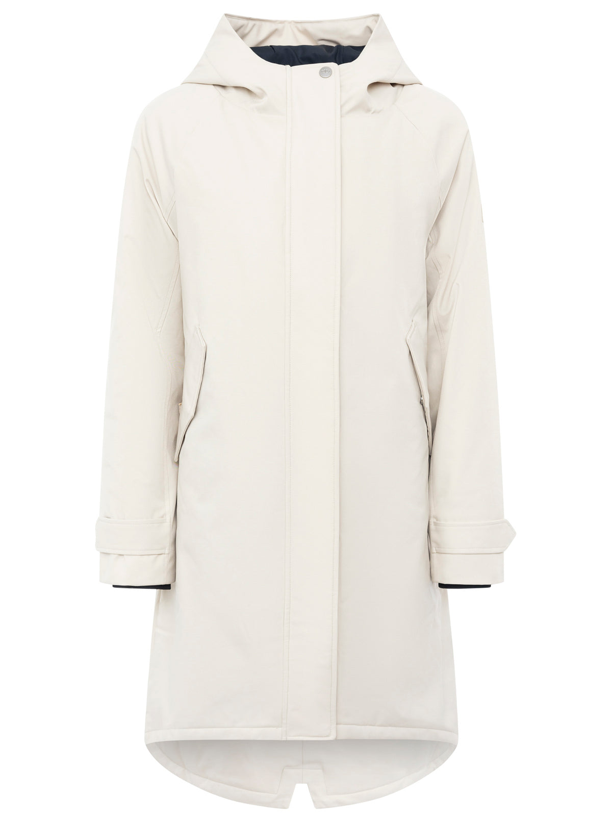Zwillingsherz - Parka "Keep Smiling" - Hellbeige