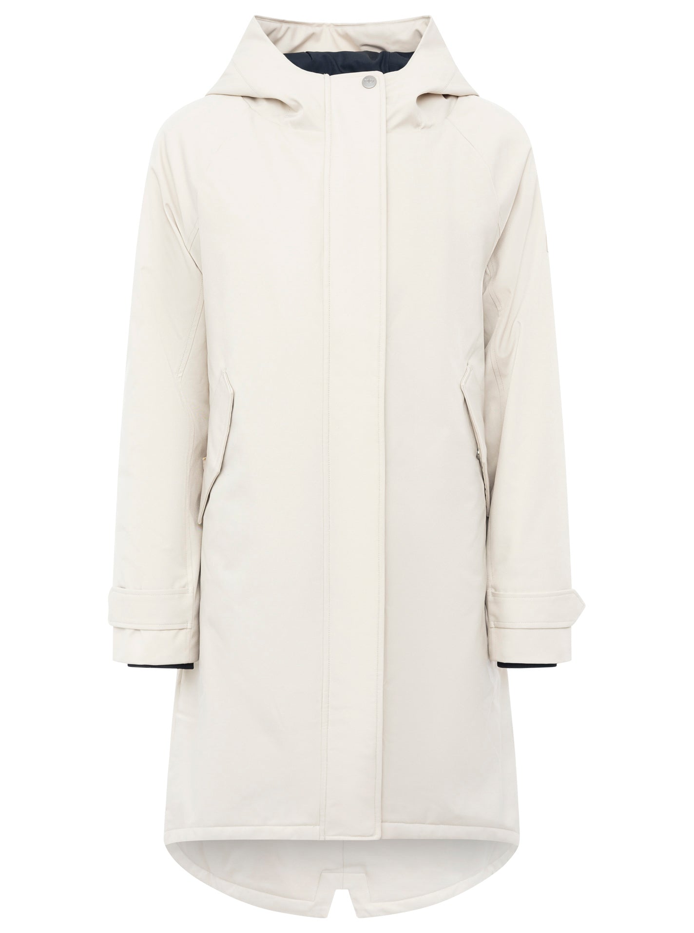 Zwillingsherz - Parka "Keep Smiling" - Hellbeige