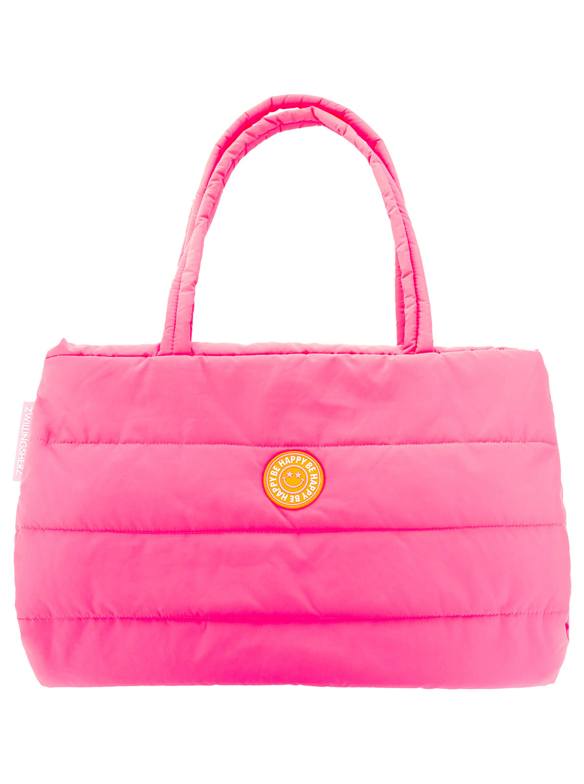 Zwillingsherz - Stepptasche Smile - Neonpink
