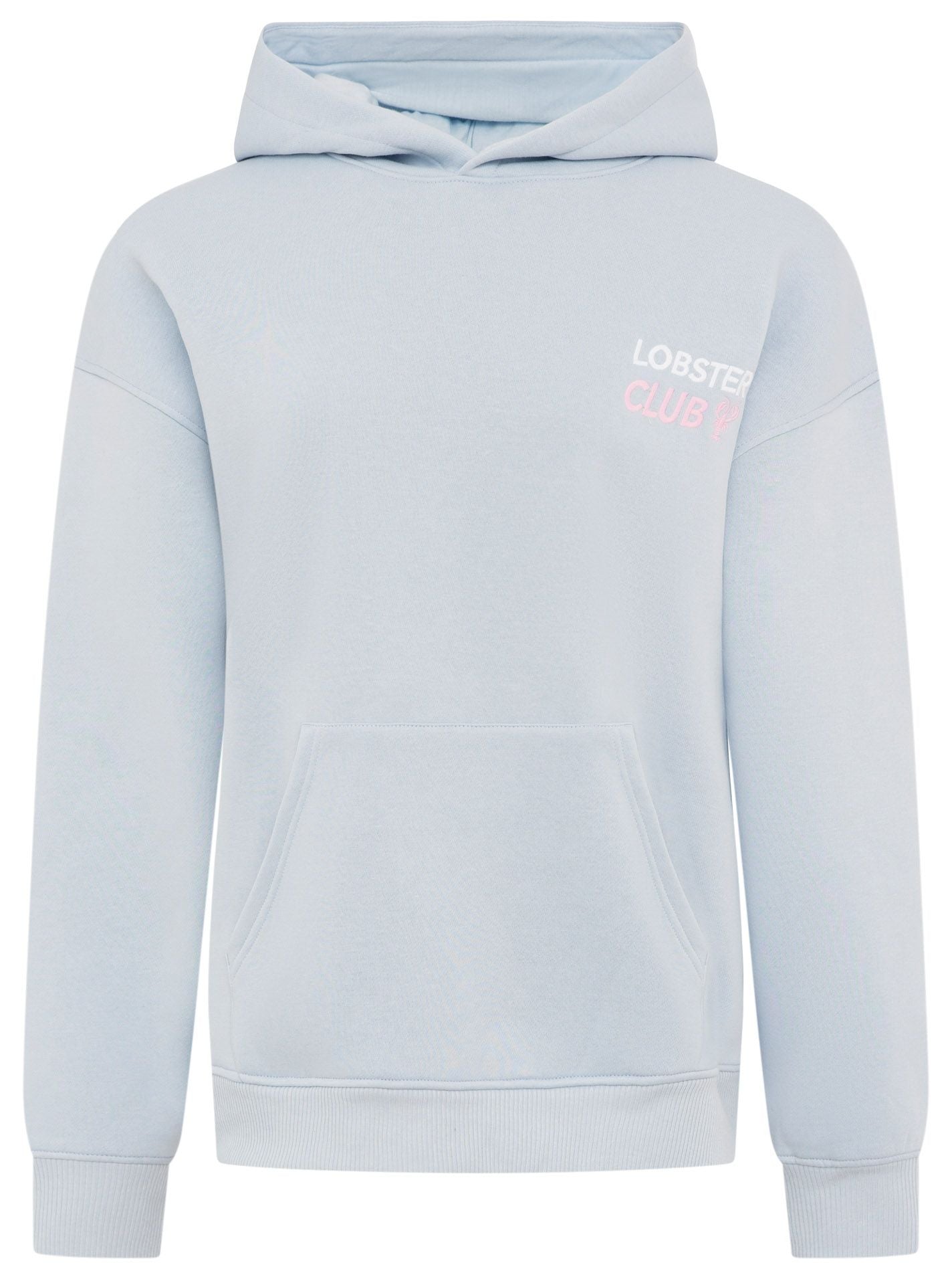 Zwillingsherz - Hoodie "Lobster Club" - Hellblau