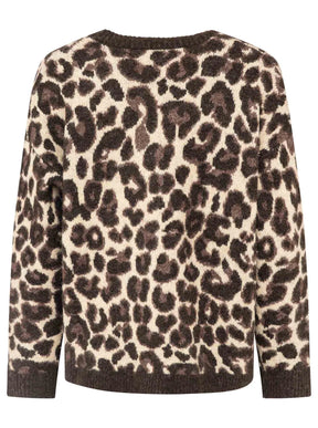 Zwillingsherz OVERSIZED CARDIGAN "LEO LOVE" - Beige