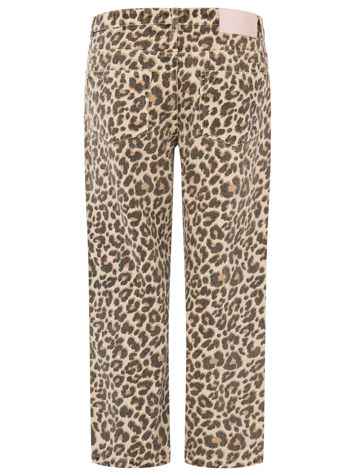 Zwillingsherz Jeans Hose Leo - Beige/Schwarz