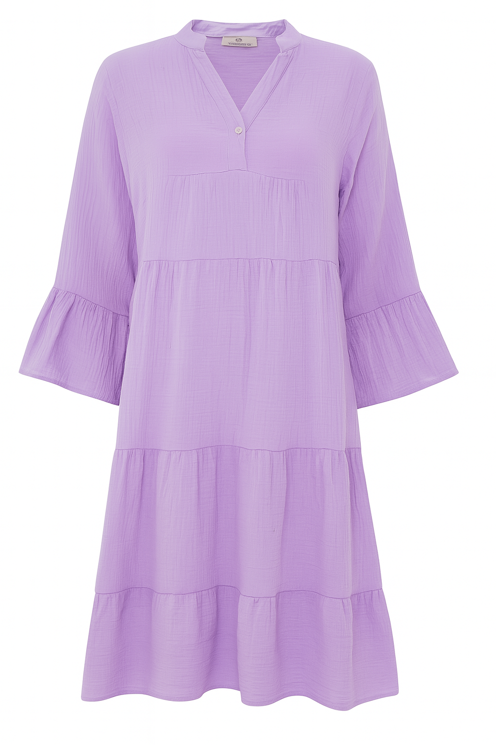 Zwillingsherz Musselin Kleid/Tunika - Shanti - Flieder