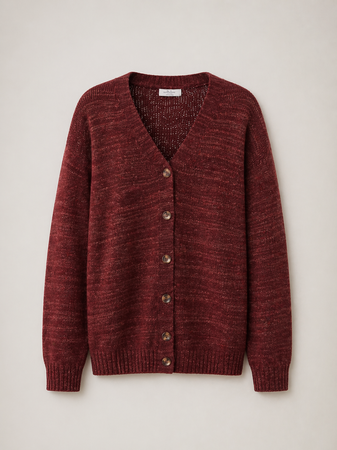 Zwillingsherz - "Cardigan Cozy" - Bordeaux