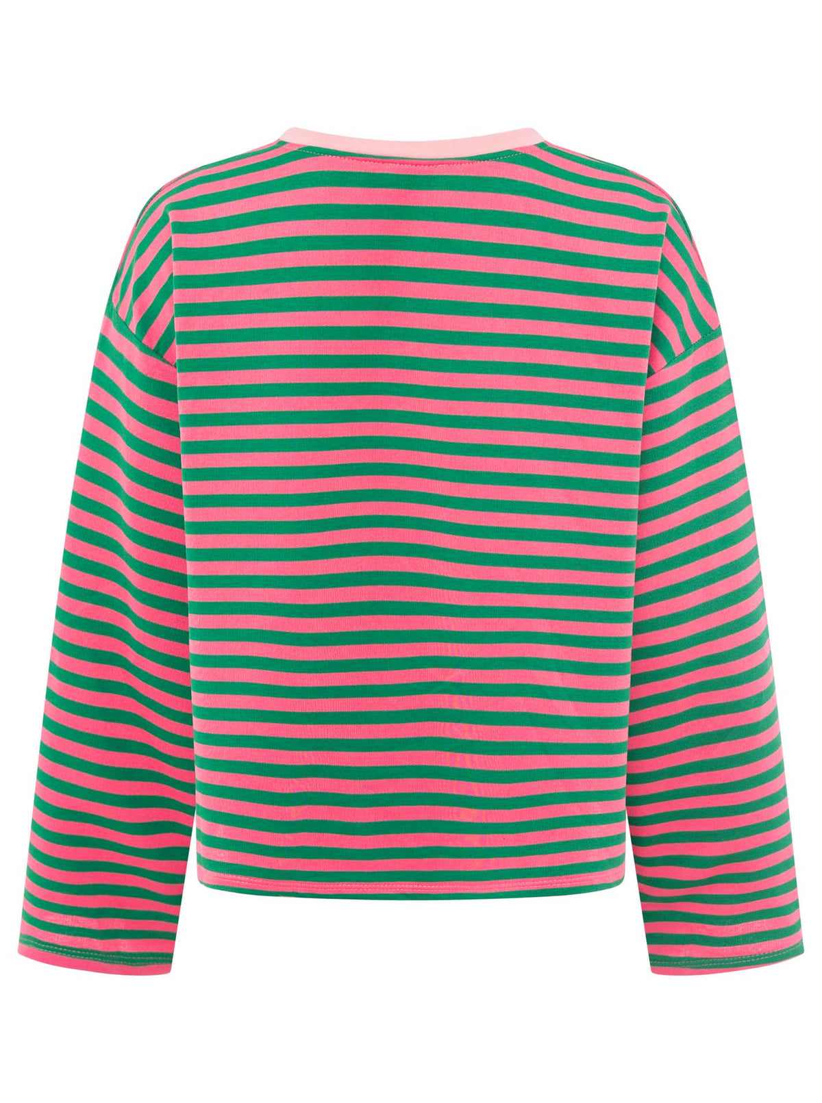 Zwillingsherz - Sweatshirt "Perfectly Imperfect" - Grün/Pink