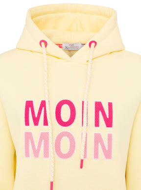 Zwillingsherz - Hoodie "Moin Moin" - Gelb