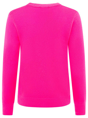 Zwillingsherz 100% Kaschmir / Cashmere Herz Love - Pink