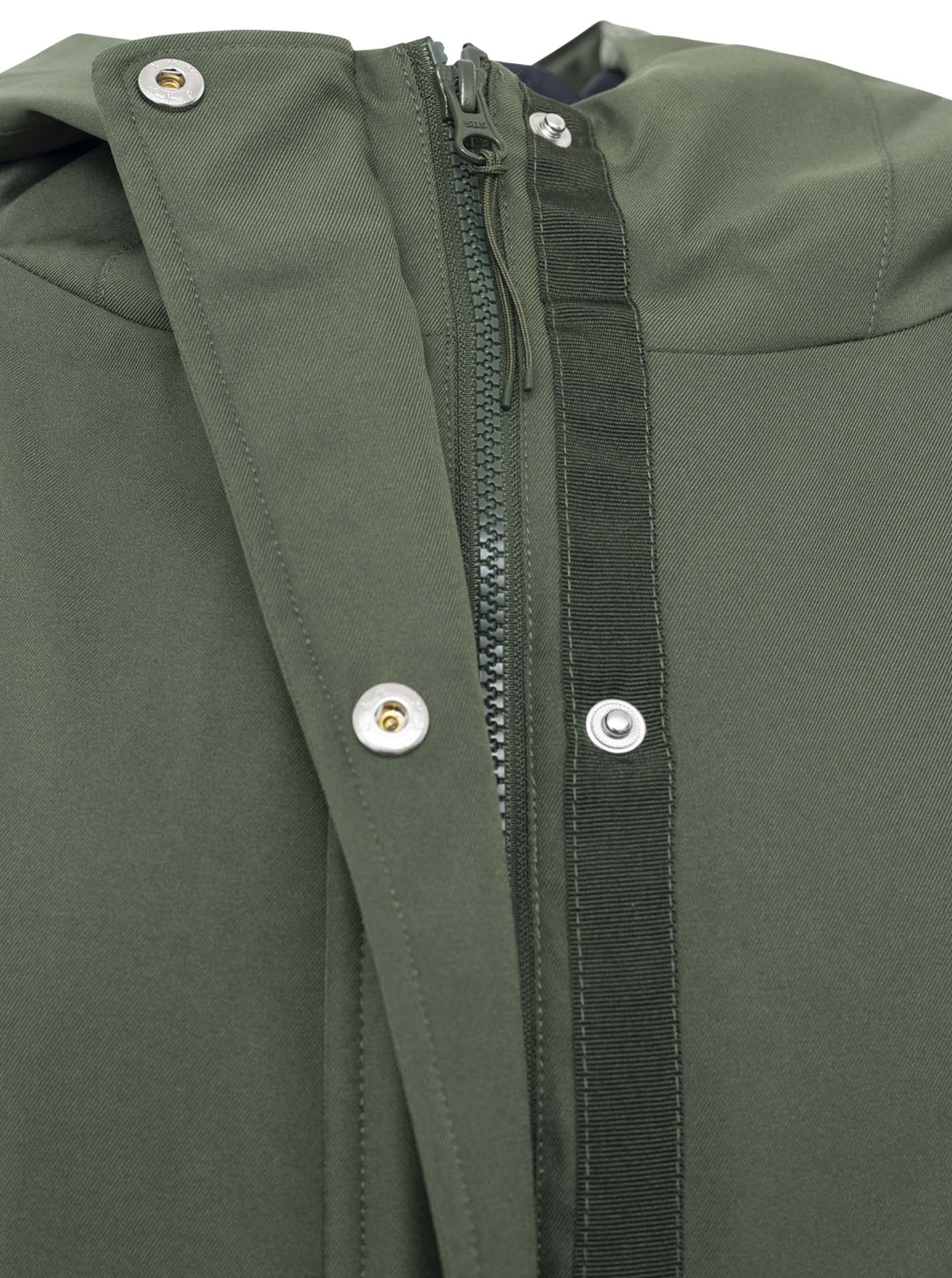Zwillingsherz - Parka "Keep Smiling" - Khaki