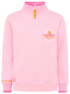 Zwillingsherz - Troyer „Strandglück Zipper" - Pink
