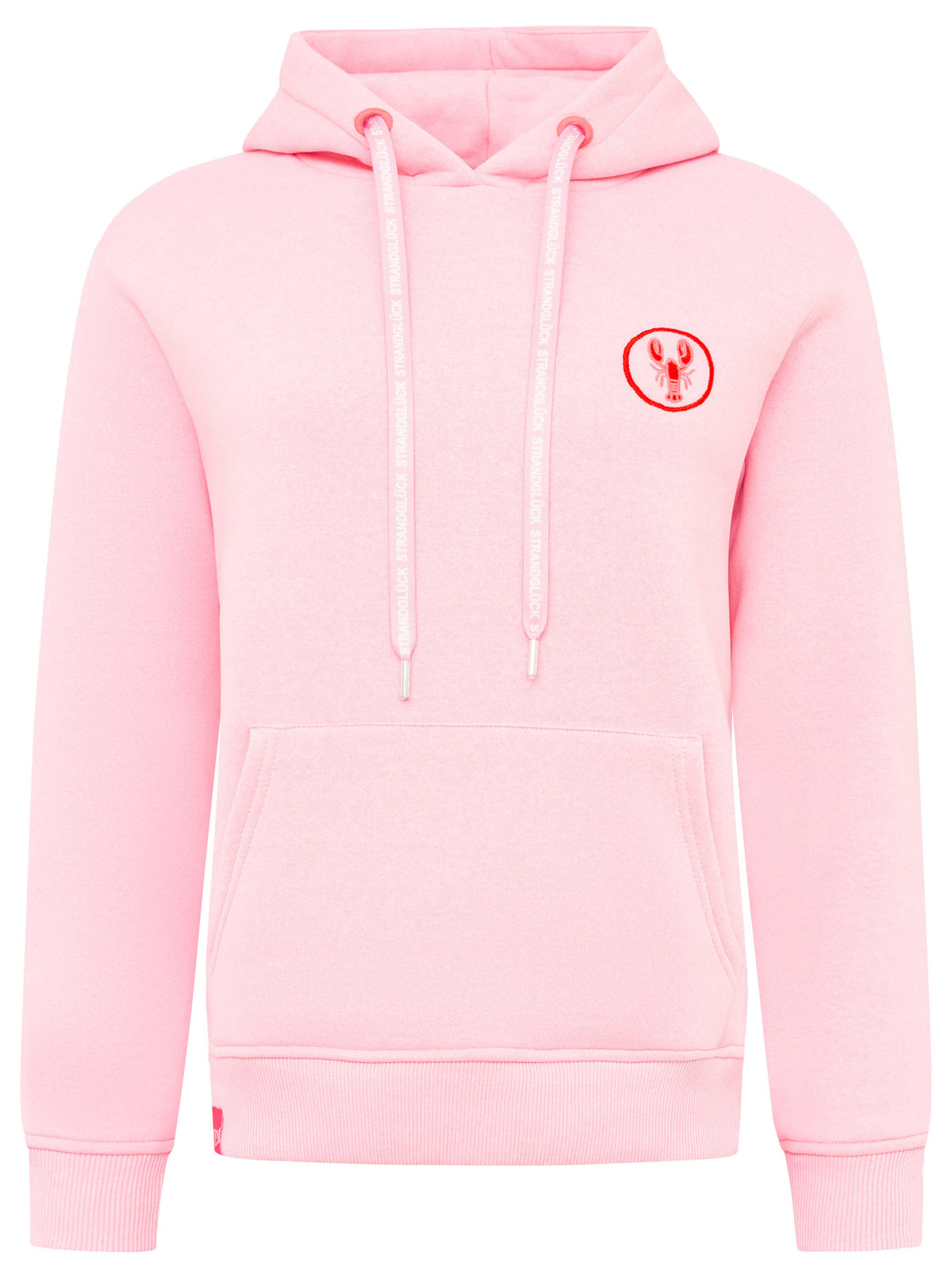 Zwillingsherz - Hoodie- Kleiner Hummer - Pink