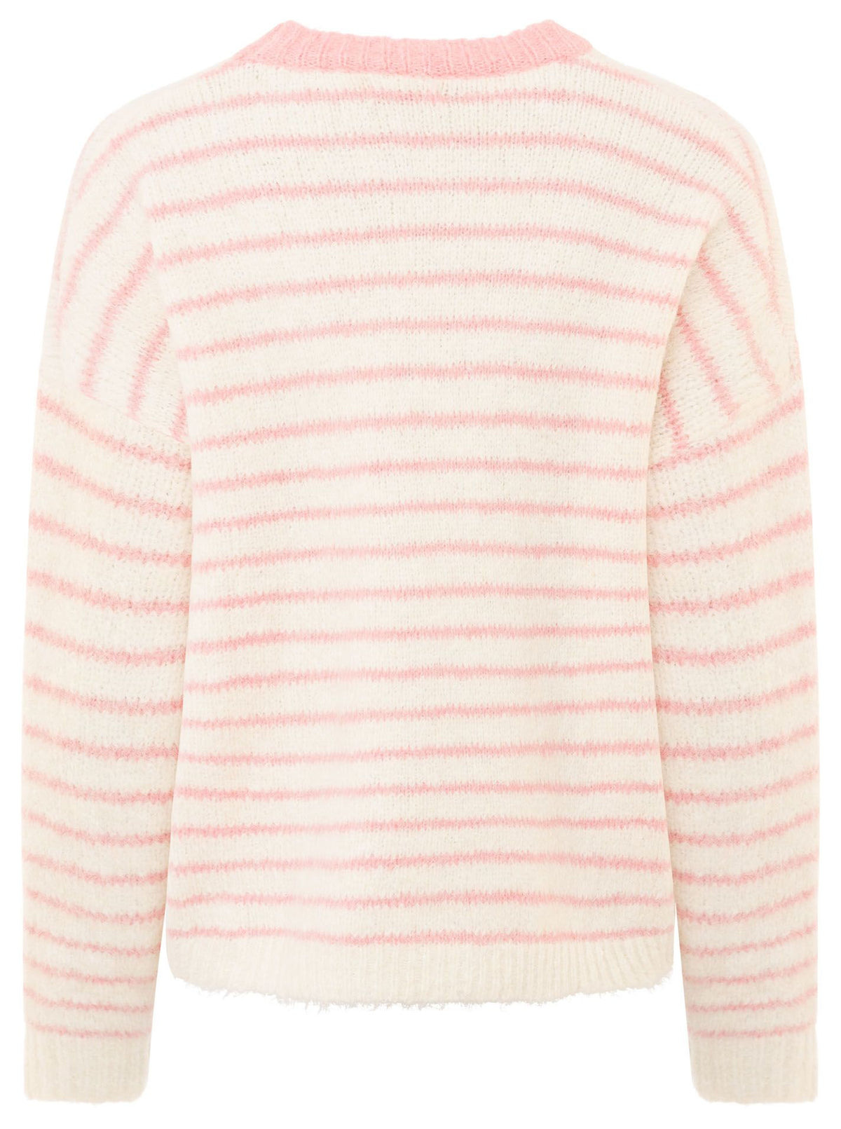 Zwillingsherz Pullover mit Streifen Dolce Vita - Rosa  (Super Sale keine Retoure)