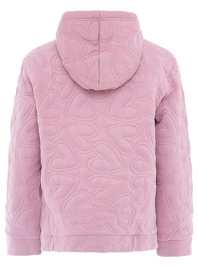 Zwillingsherz - Hoodiejacke "Endless Love" - Rosa