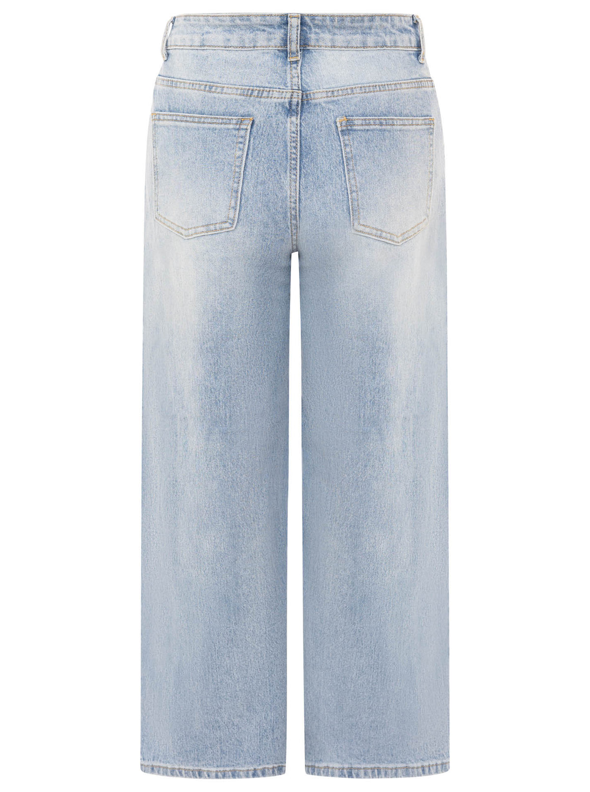 Zwillingsherz - Oversized Jeans Stich - Blau