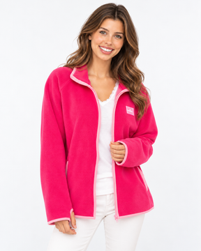 Zwillingsherz - Fleece Zipper ZH - Pink