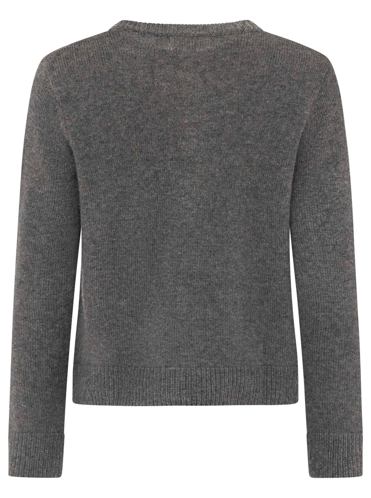 Zwillingsherz 100% Kaschmir Cozy Cardigan - Anthrazit