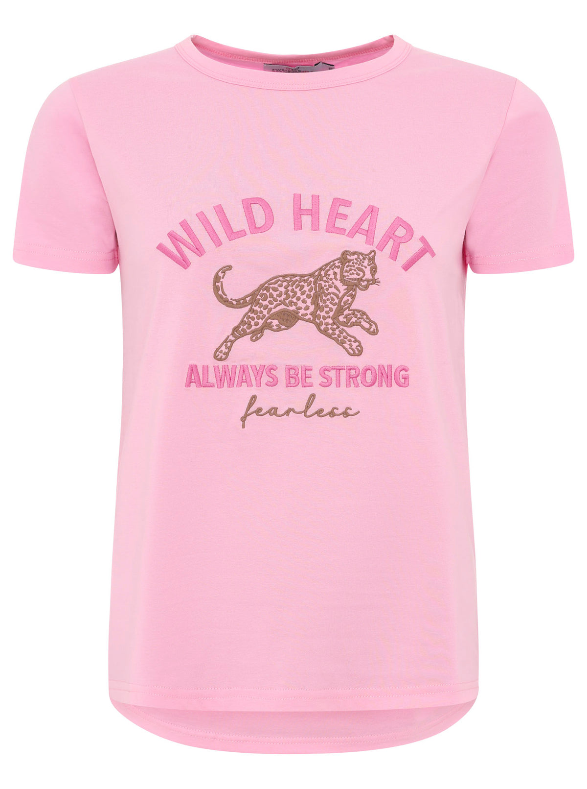 Zwillingsherz T-Shirt "Wild Heart" - Pink
