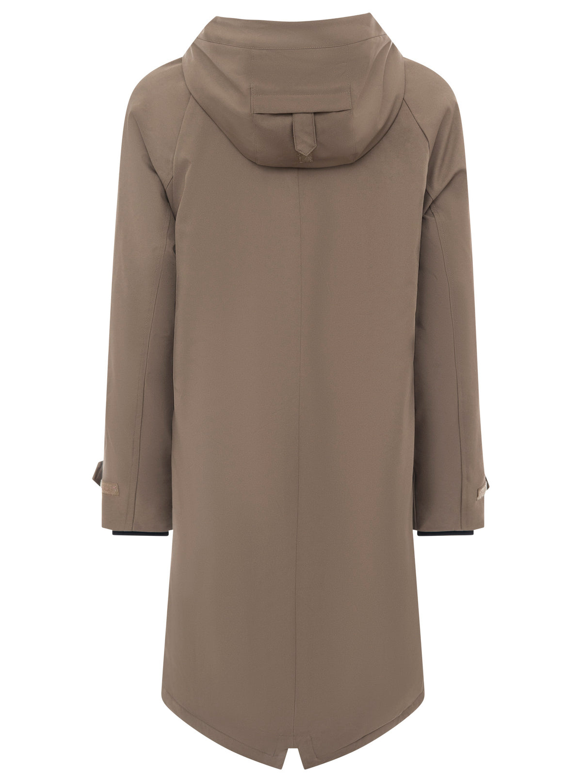 Zwillingsherz - Parka "Keep Smiling" - Taupe