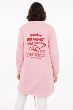 Zwillingsherz - Bombermantel "Sunday Breakfast" - Pink