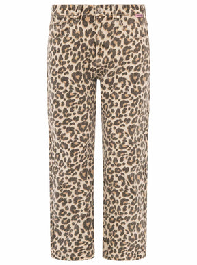 Zwillingsherz Jeans Hose Leo - Beige/Schwarz