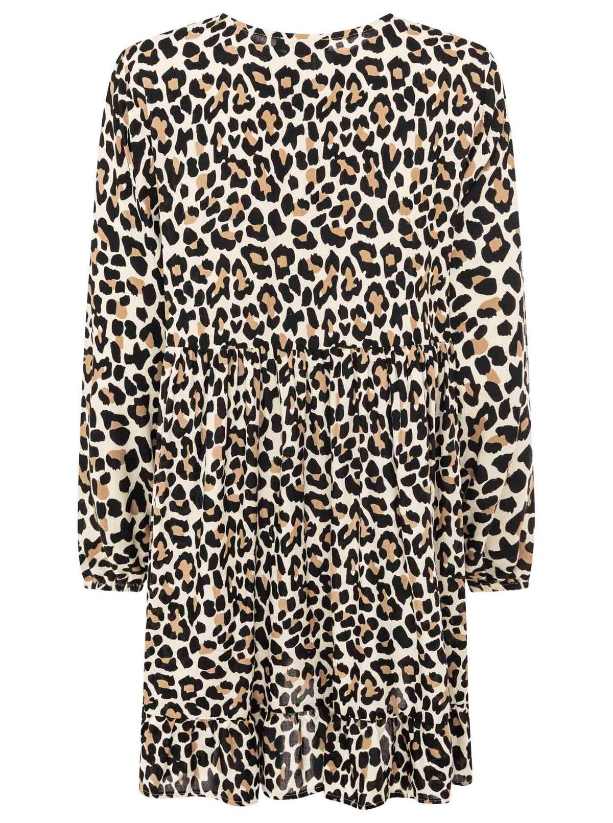 Zwillingsherz - Kleid/Tunika "Leo Dream" - Beige/Schwarz