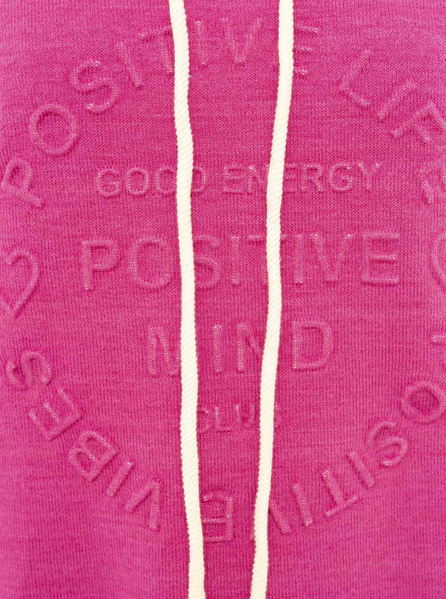 Zwillingsherz - Made in Italy Hoodie "Positive Mind" - Pink